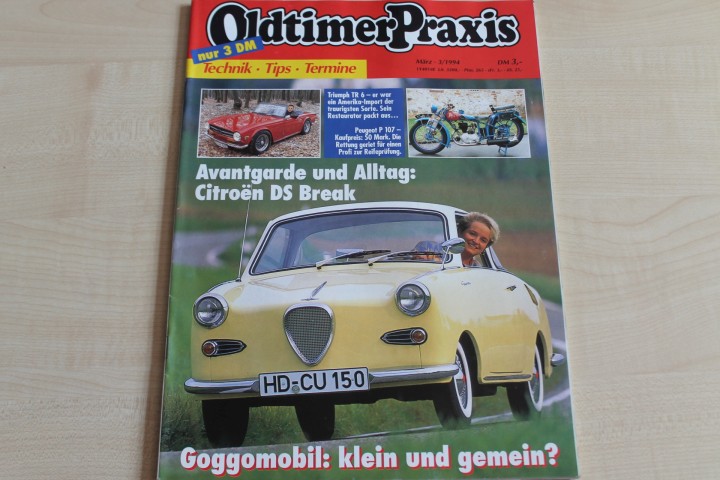 Deckblatt Oldtimer Praxis (03/1994)